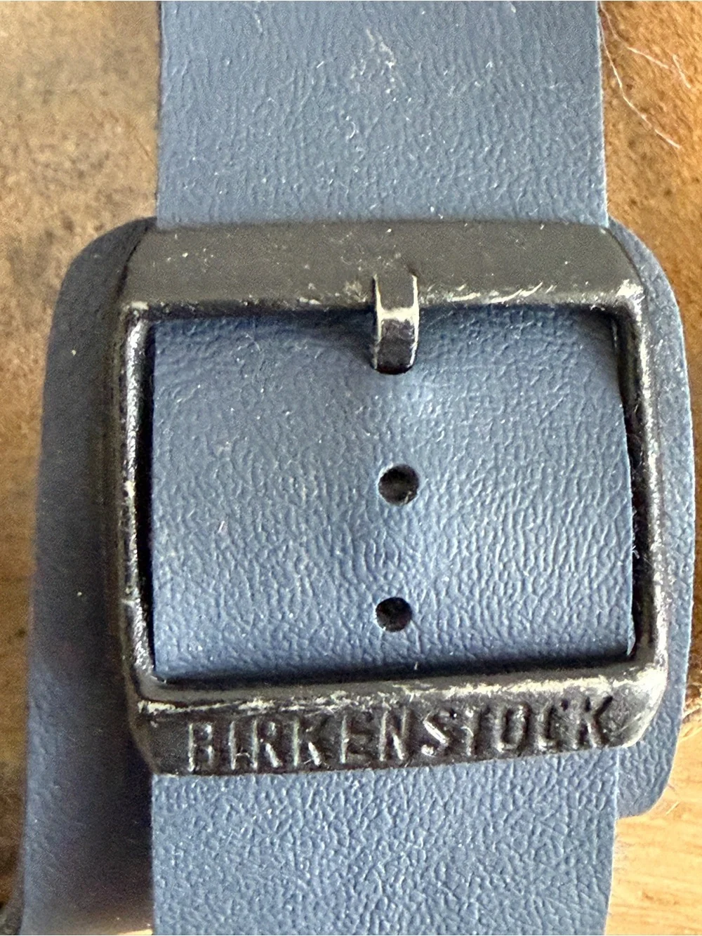 Birkenstock Arizona Navy Blue Two-Strap Sandal size 41 regular width